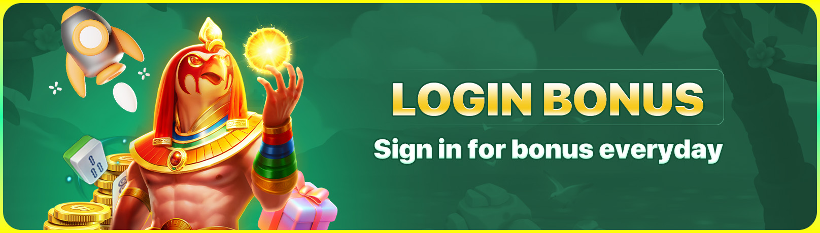 Log in to your betting account every day to get an instant login bonus