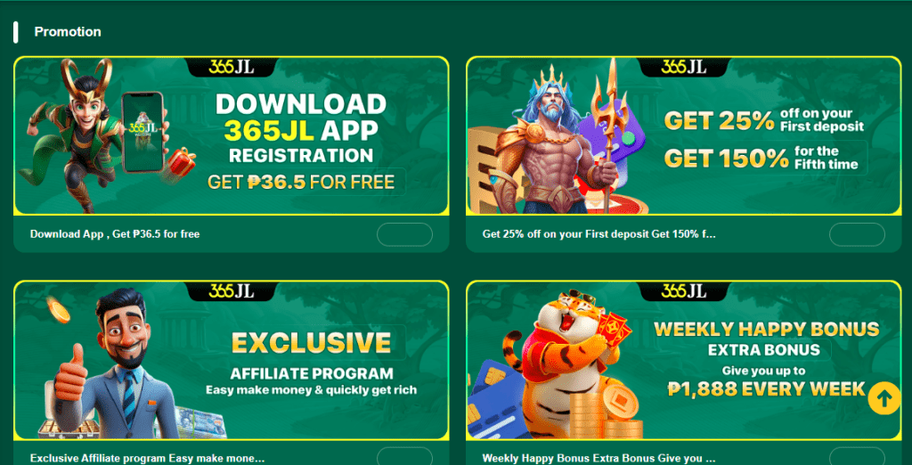 Benefits Received From 365JL Promotion