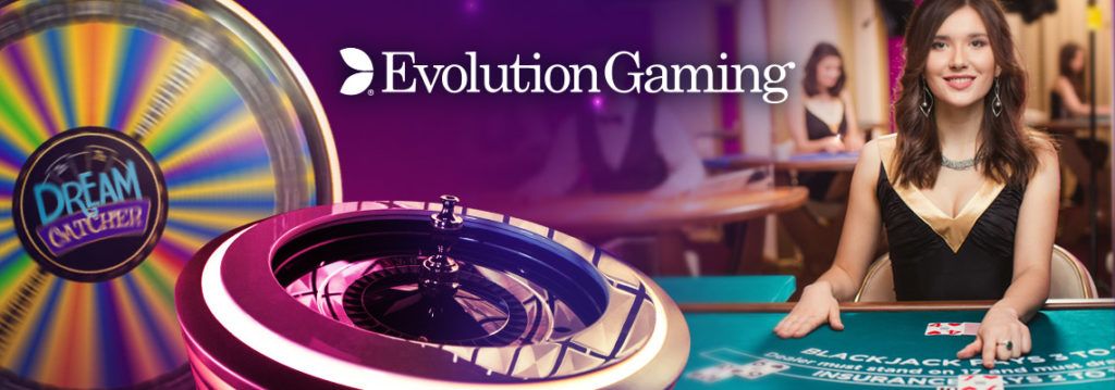 What is special about the Live Casino Evolution experience?